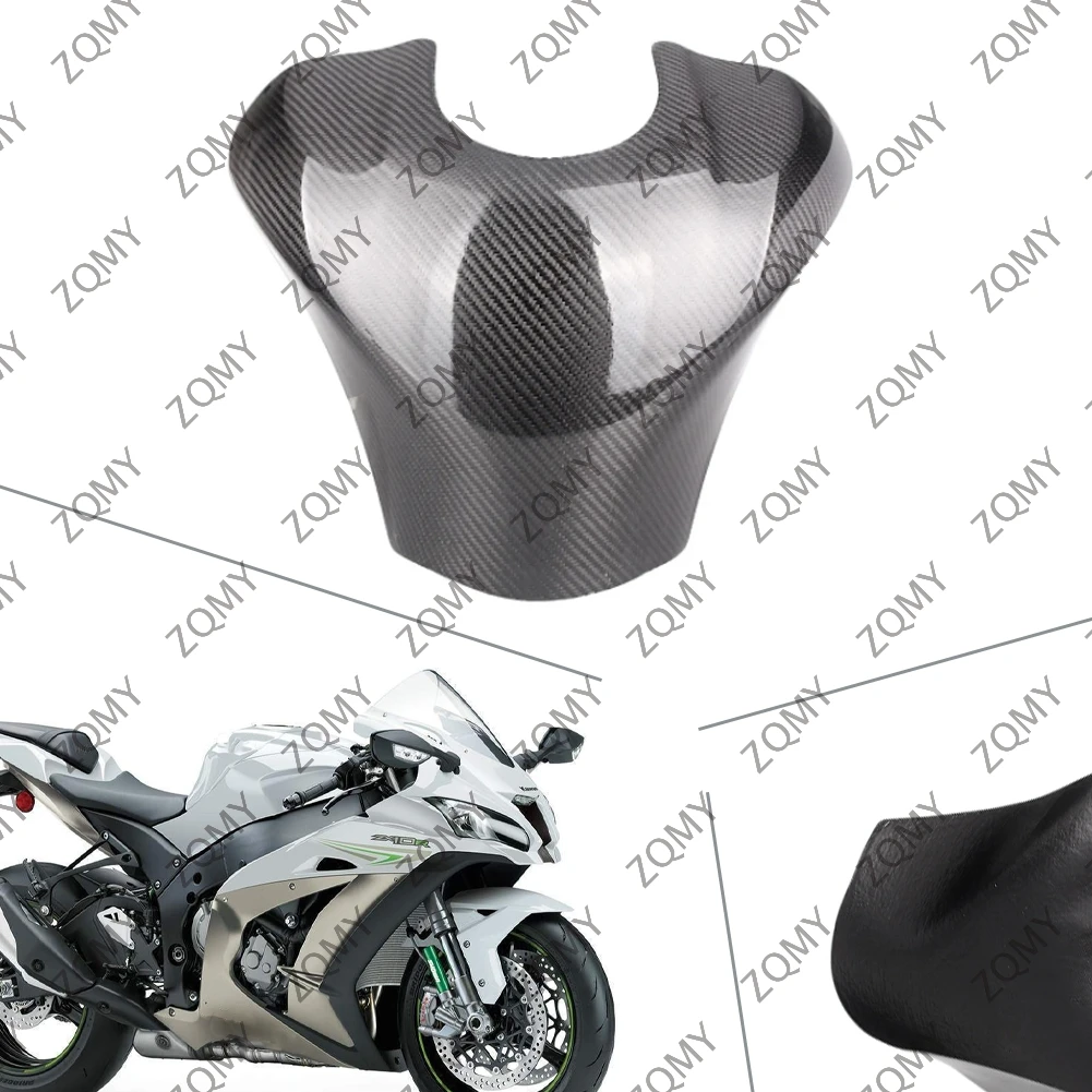 

Защитная крышка топливного бензобака мотоцикла из углеродного волокна для Kawasaki NINJA ZX10R 2011 2012 2013 2014 2015 2016 2017 2018 2019