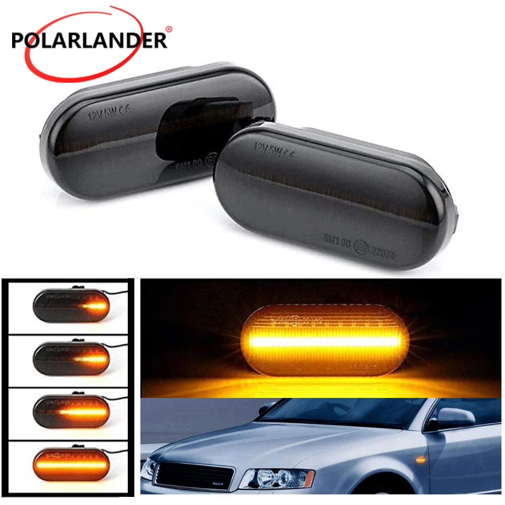 

Светодиодный фонарь на крыло, Plug and Play, 8-30В, 3Вт, для Passat 3B 3BG, Ford C-Max, Galaxy