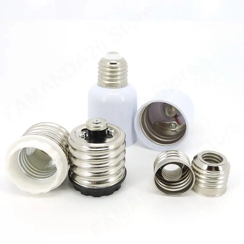 E27 do E40 do E27 e14 podstawka uchwyt adaptera zasilania żarówka do lampy gniazdo zasilania led CFL halogenowy Adapter konwerter M20