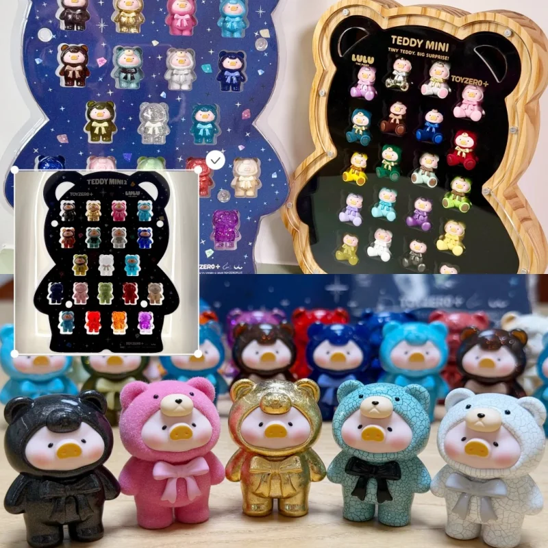 

Genuine Lulu The Piggy Teddy Mini Series Blind Box Tiny Teddy Action Figure Surprise Cute Lulu Piggy Figurine Keychain Toy Gift