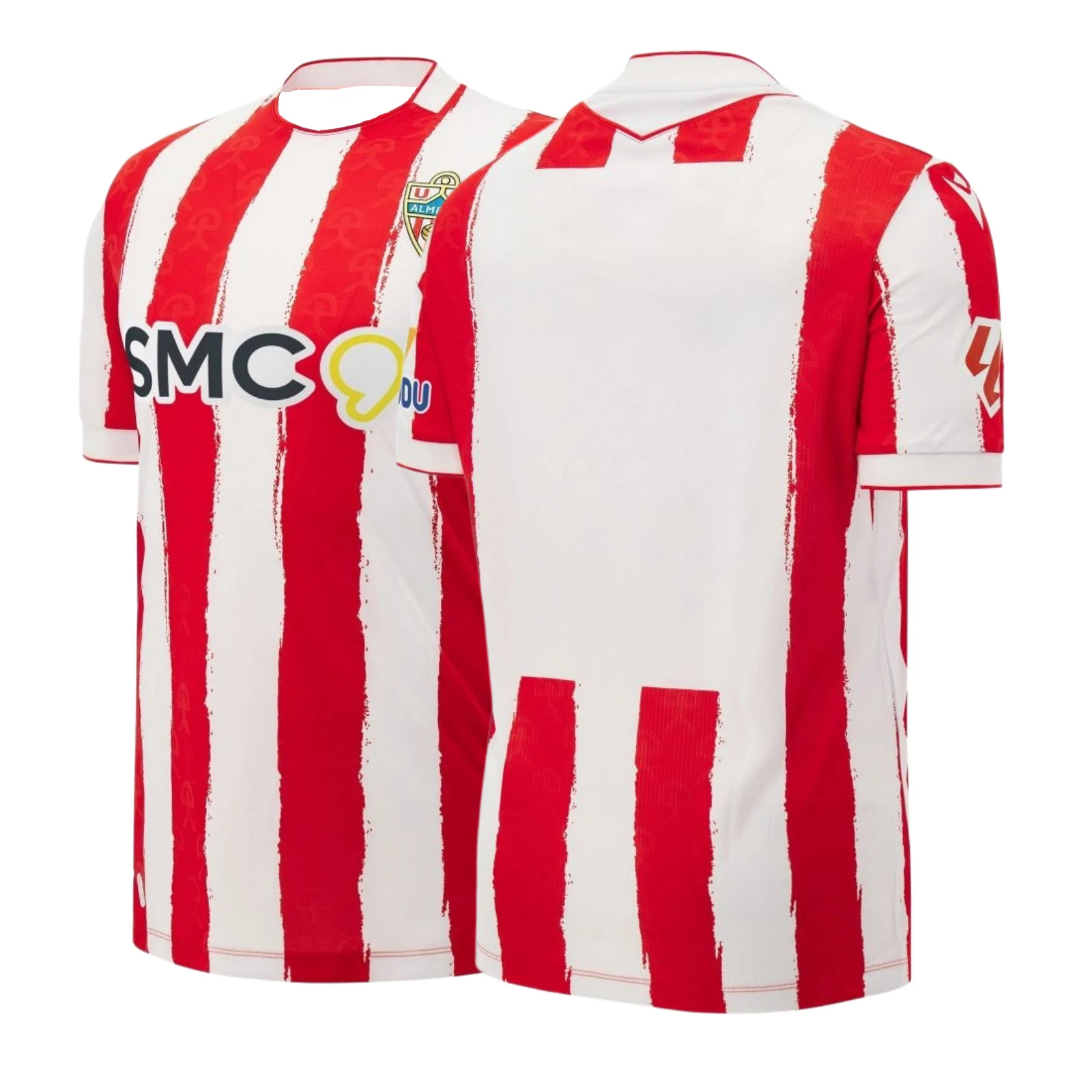 Camiseta de Fútbol de Almería para el Verano 2026-27, Nueva, Unisex, con Estampado 3D, Deportiva, Transpirable, de Secado Rápido, Informal, para Niños y Familiares