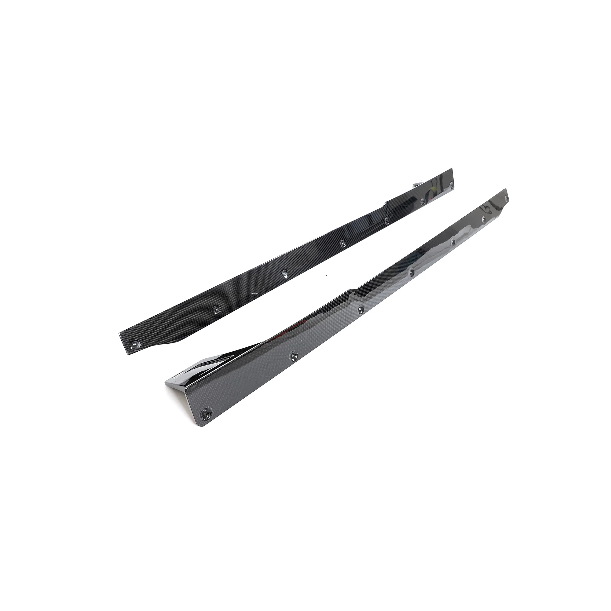 2Series G87 Prepreg Dry Carbon Fiber Car Side Sill Skirts For BMW New G87 M2 Coupe 2023UP