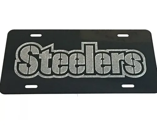2 Car Tag Etched on Aluminum License Plate Aluminum