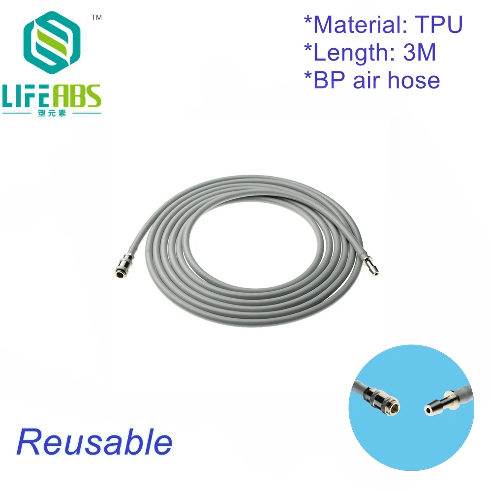 

Blood Pressure Cuff Air Hose Single Tube,L=3m.Compatible with Min*dr*ay,Mec1000, Edan, Nibp Extension Tube.