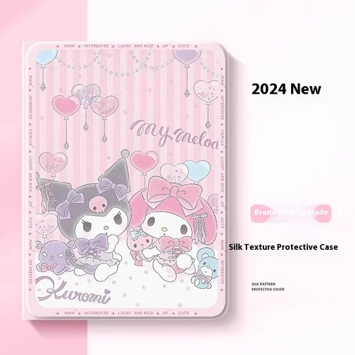 Imagen 2 del producto Sanrio My Melody Funda para iPad Funda IPAD A16 Pro 4 5 6 12,9 pulgadas Funda protectora air 4 5 Mini 6 7 10th 11th Gen Funda para tableta