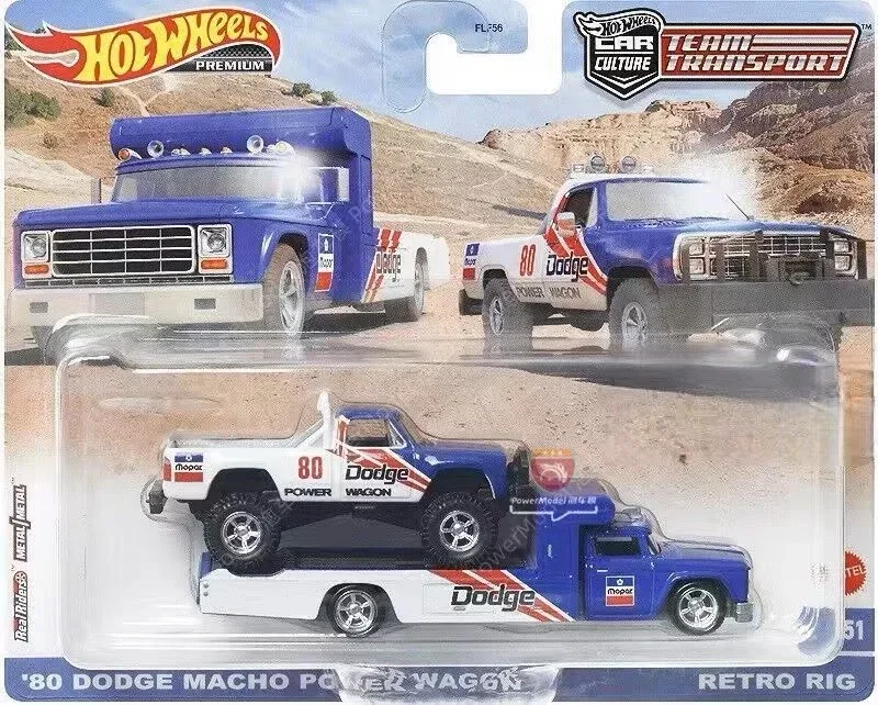 Original Hot Wheels Team Transport Car Culture Metal Model Fleet Nissan Silvia Sakura Sprinter Kids Boys Toys 1/64 Dodge Mustang