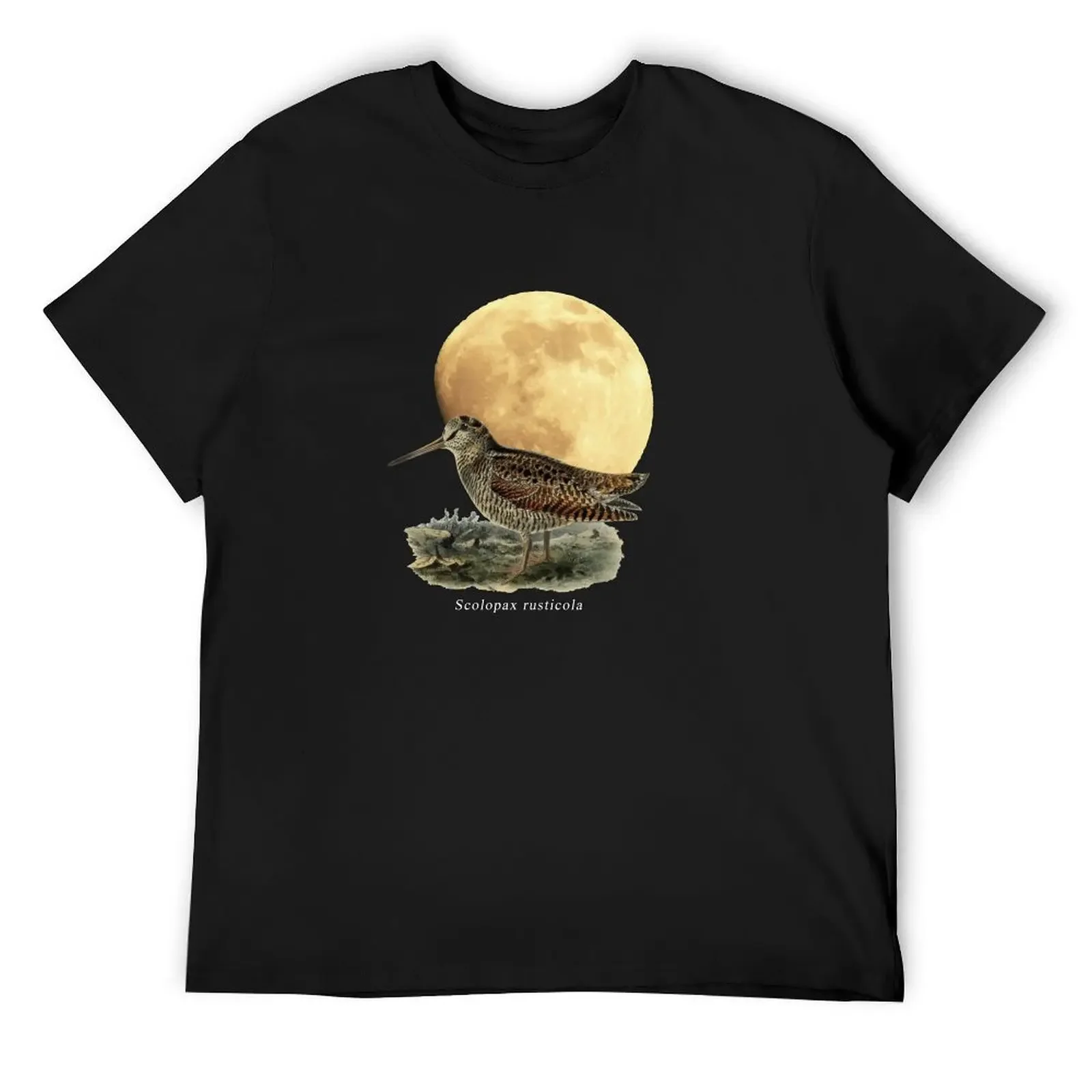 OBV - Woodcock Moon 1 T-Shirt man t shirt korean fashion graphic shirts anime tshirt t shirt for men