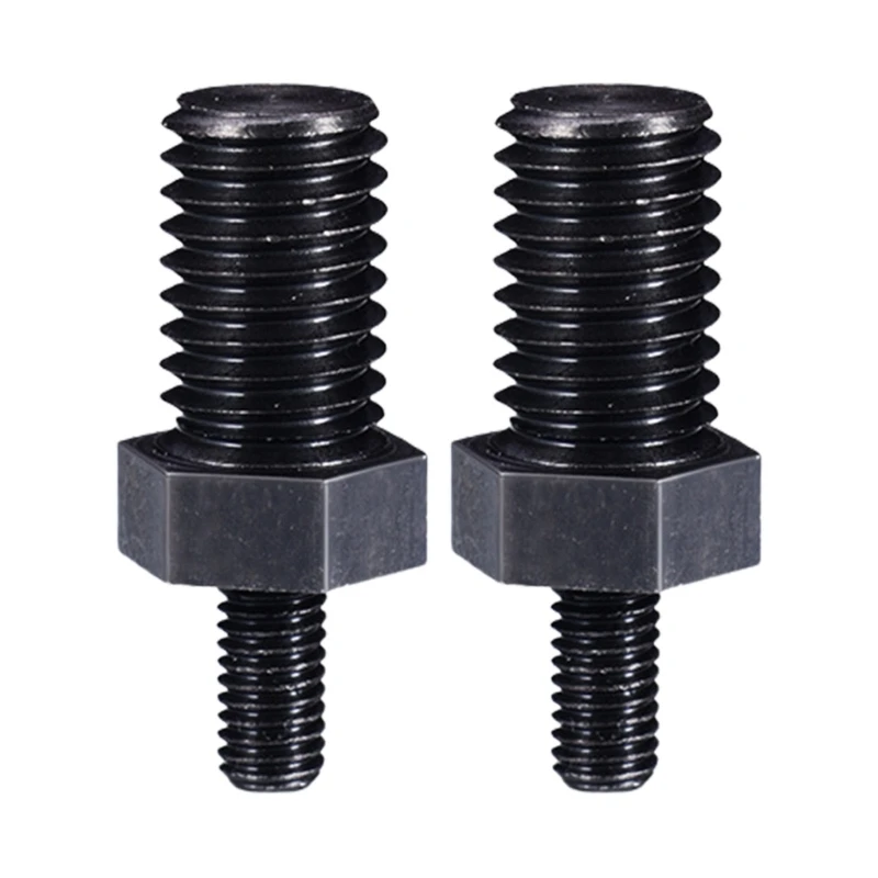 2pcs Angles Grinder Adapter Conversion Rod 5mm to 10mm High Performances Steel Replace Part Connector Connecting Tool