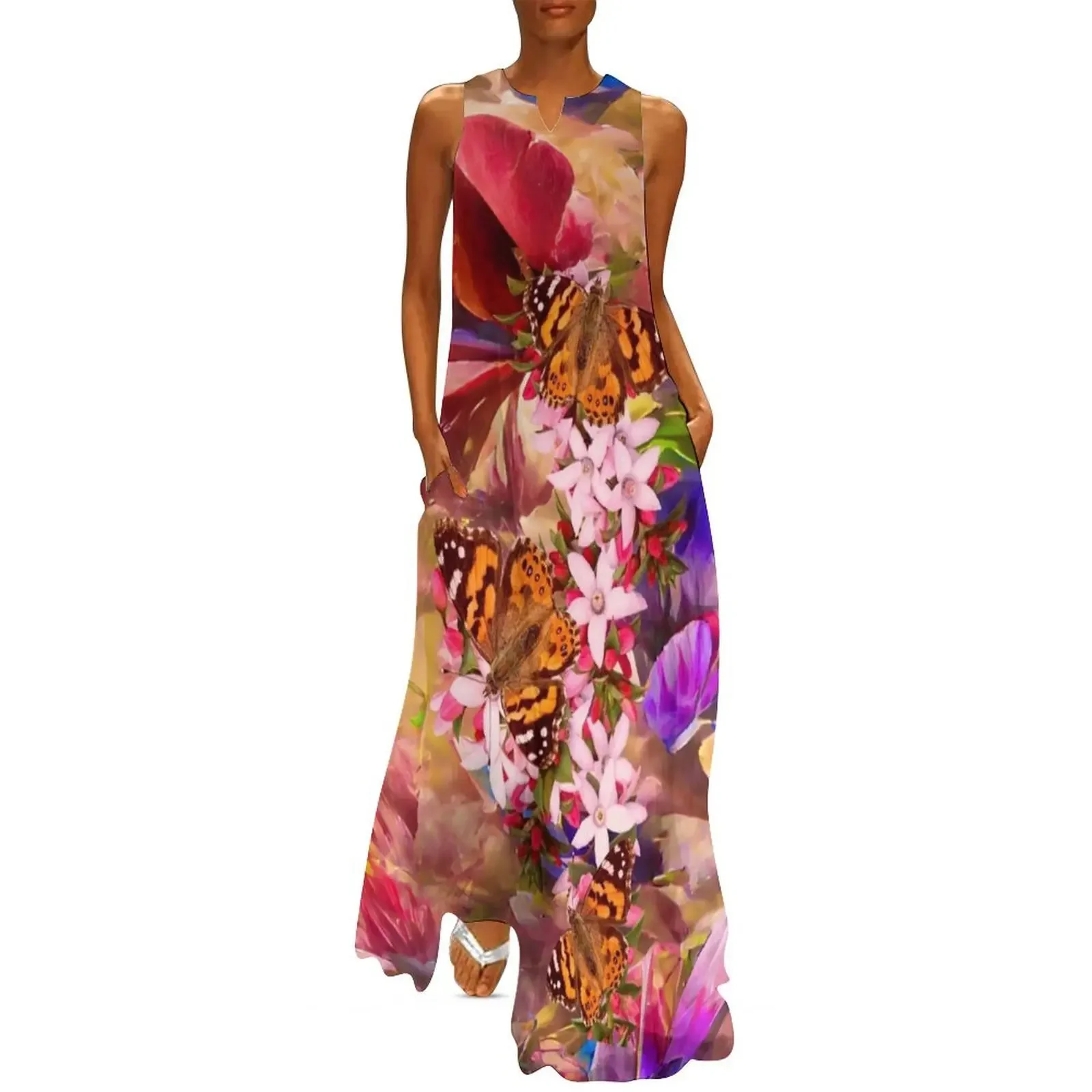 

Butterflies at lunch Long Dress summer women's dress 2025 prom dress 2025 Bridesmaid woman Evening dresses