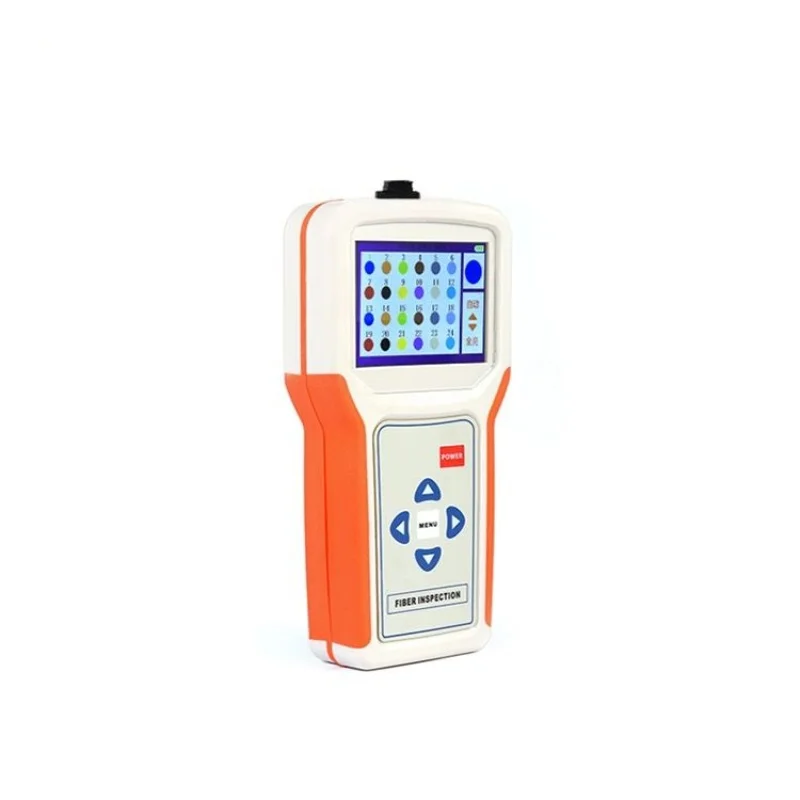 MPO Light Transmission Meter, MPO Red Light Meter, for detecting bending breakpoints and continuity of MPO cables and jumpers.