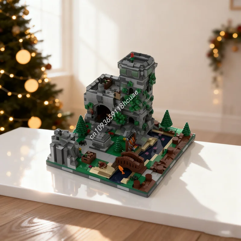 

2191pcs MOC River Bastion Castleed Model Building blocks Construction toy Assemble creative idea Christmas gifts Kids Birthday