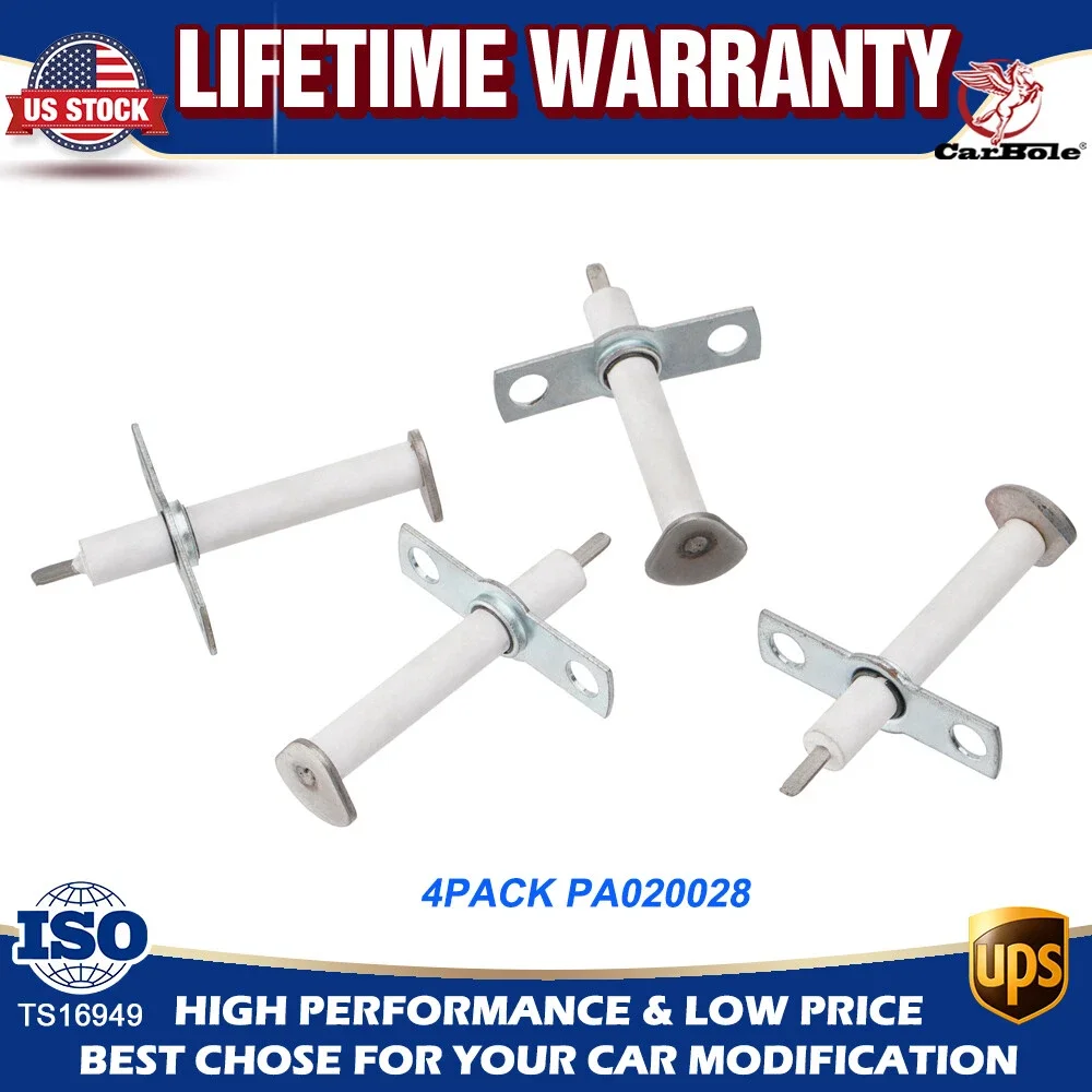 4PC PA020028 IGNITER FOR VIKING/REPLACEMENT P5315182, 910113, G5007447, PA020014
