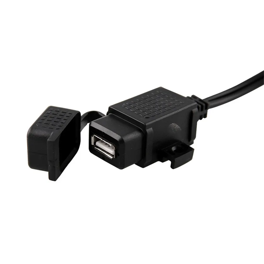 12V Motorfiets Waterdichte Sae Naar Usb Telefoon Gps Oplader Adapter
