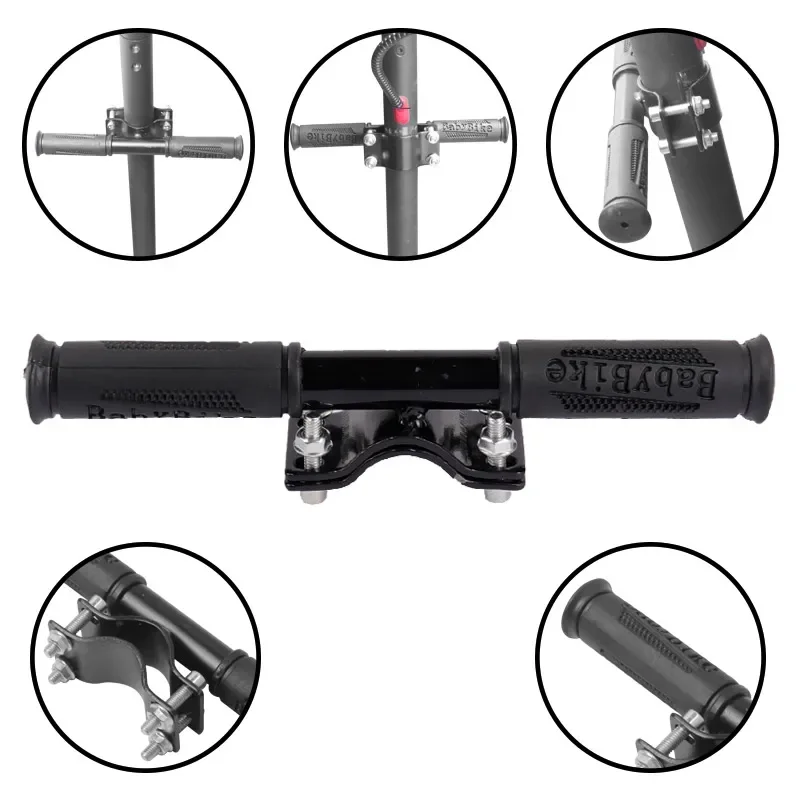 

Детский руль скутера, регулируемая ручка, безопасный держатель, детский поручень, совместимый с электрическим скутером Xiaomi M365/Pro 1S