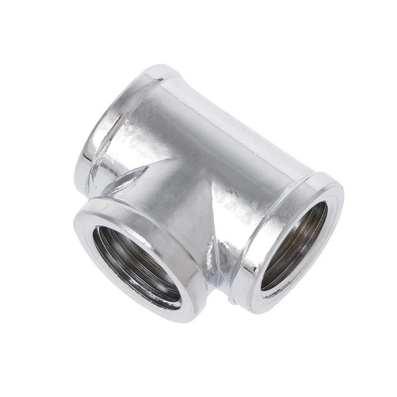 T-Shape G1/4 "3-Way ฟันด้านใน Connector คอมพิวเตอร์ Water Cooling FITTING