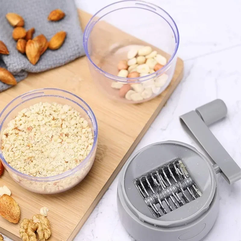 Multifunctional Nut Chopper Manual Food Grinder Crusher Hand Crank for All Nuts Pecans Walnut Groundnut Grinder Kitchen Tools view 5