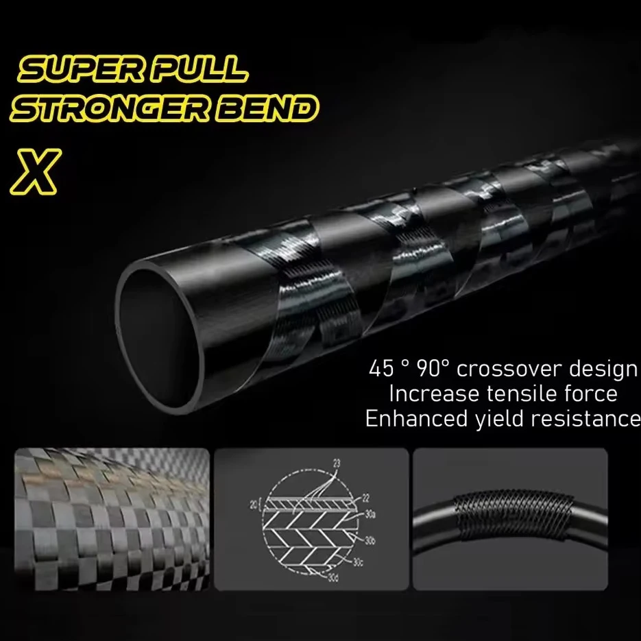 1.5 متر-6.3 متر قصيرة عصا الصيد رود خفيفة تيار اليد القطب سهلة التعامل مع تلسكوبي الصيد اكسسوارات للأطفال الكبار