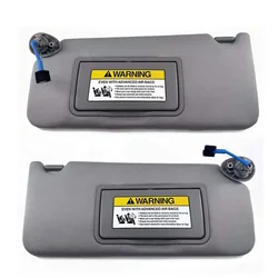 Left Driver Side Sun Visor Compatible with Honda Accord 2008 2009 2010 2011 2012 2013 2014 2015 2016 2017 with Light Replaces