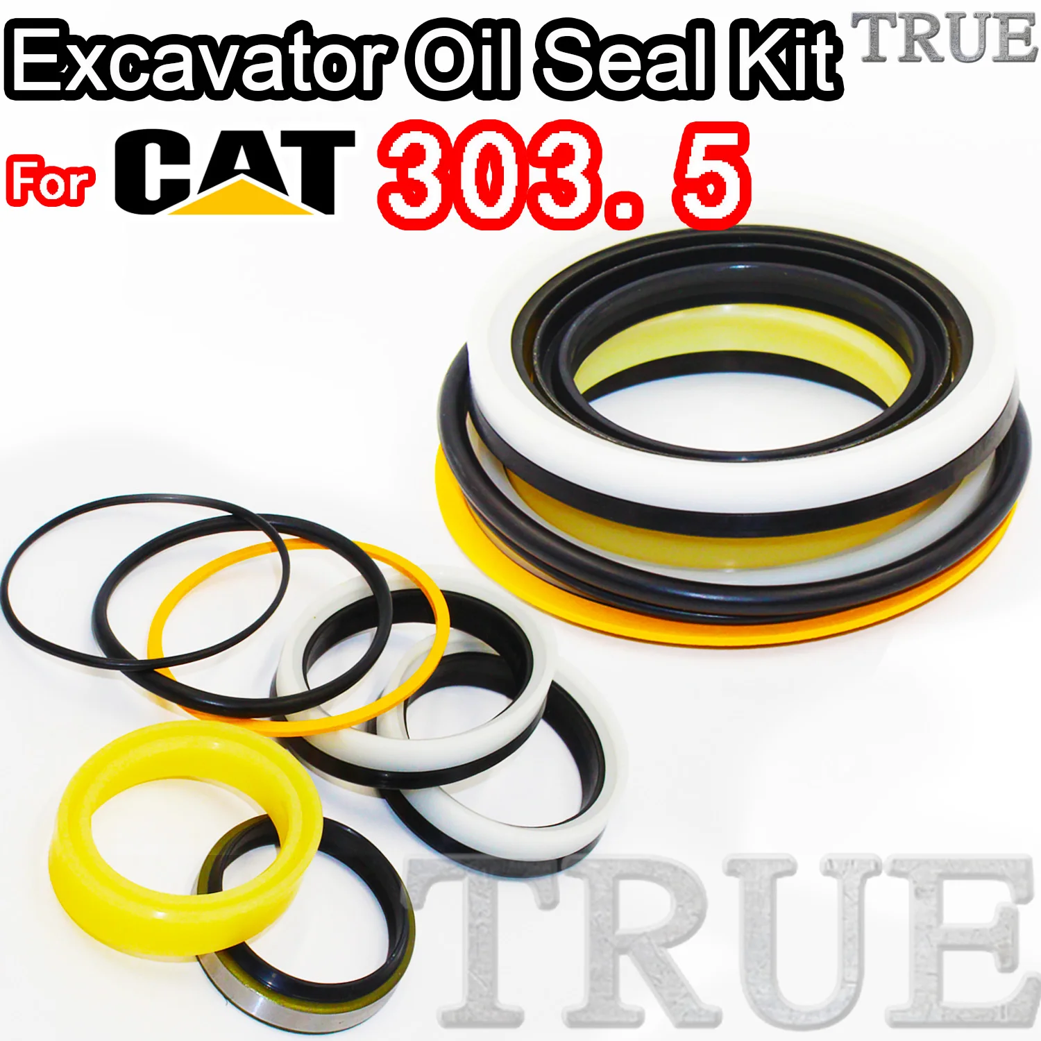 

For 303.5 Caterpillar Oil Seal Excavator Repair Kit Clamshell Shovel Adjust Swing Gear Center Joint Gasket Nitrile NBR Nok Skf