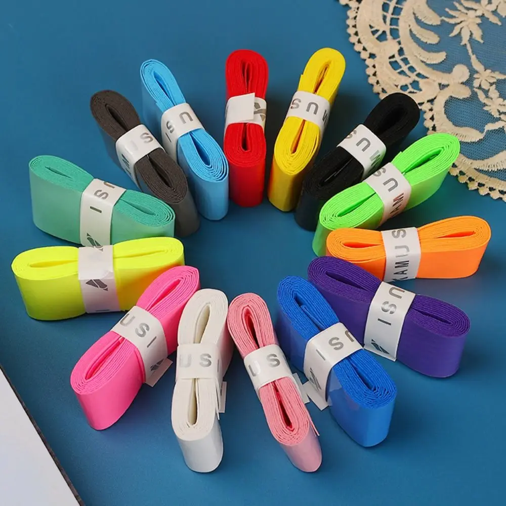 Racquet Sports PU Grip Tape 10 Colors Anti-slip Anti-slip Band Shock Absorption Thicken Windings Over Bicycle Handle Badminton