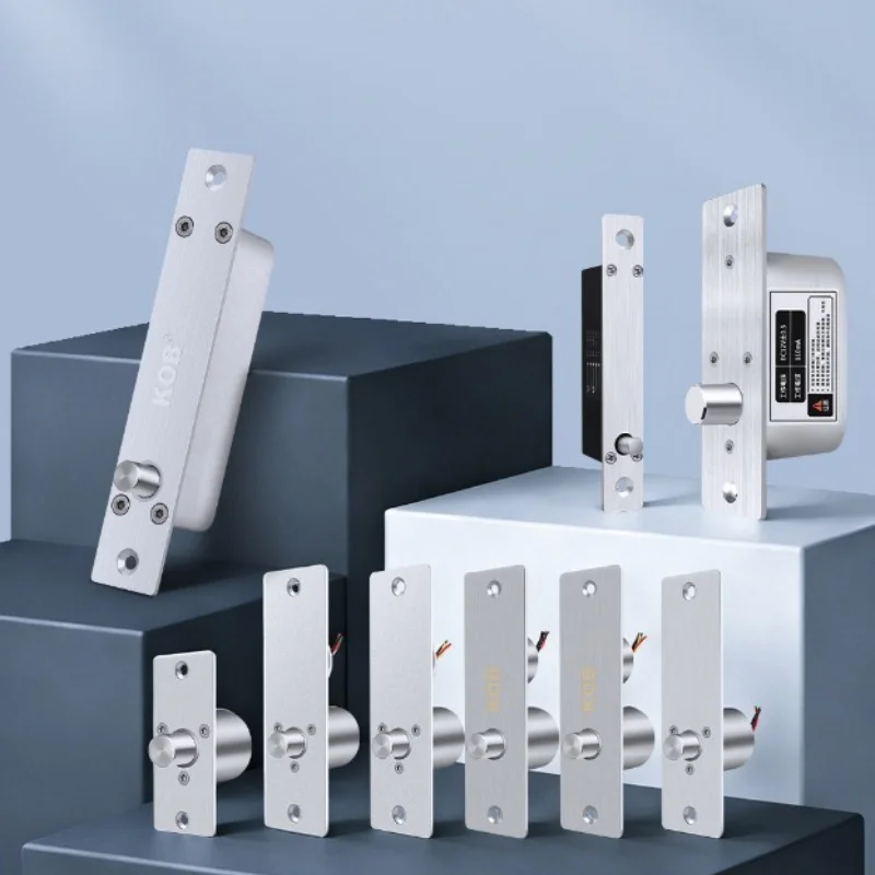 KOB Mini Electric Plug in Lock Stainless Steel Waterproof Low Temperature Micro Access Control Electromagnetic Control Lock