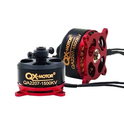 QX-MOTOR QA2207 2205 1500KV 1800KV 1400kv Brushless Motor 2S-3S for Jet Helicopter Multiaxis Drone Fixed-wing Parts