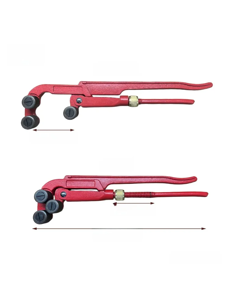 Manual Pipe Threader tools, Pipeline processing wrench - Fix Damaged Threads Easily with Pressure Roller Sleeve