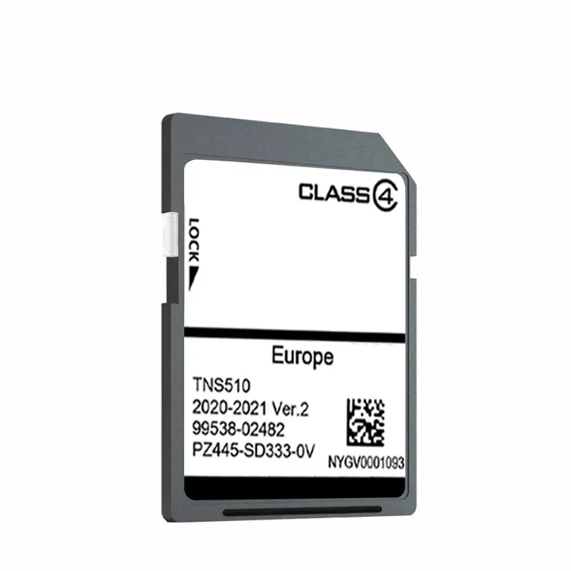 Chính Hãng Cho Xe Toyota TNS510 Dẫn Đường Vệ Tinh SAT 2020-2021 Thẻ SD PZ445-SW333-0V V.2