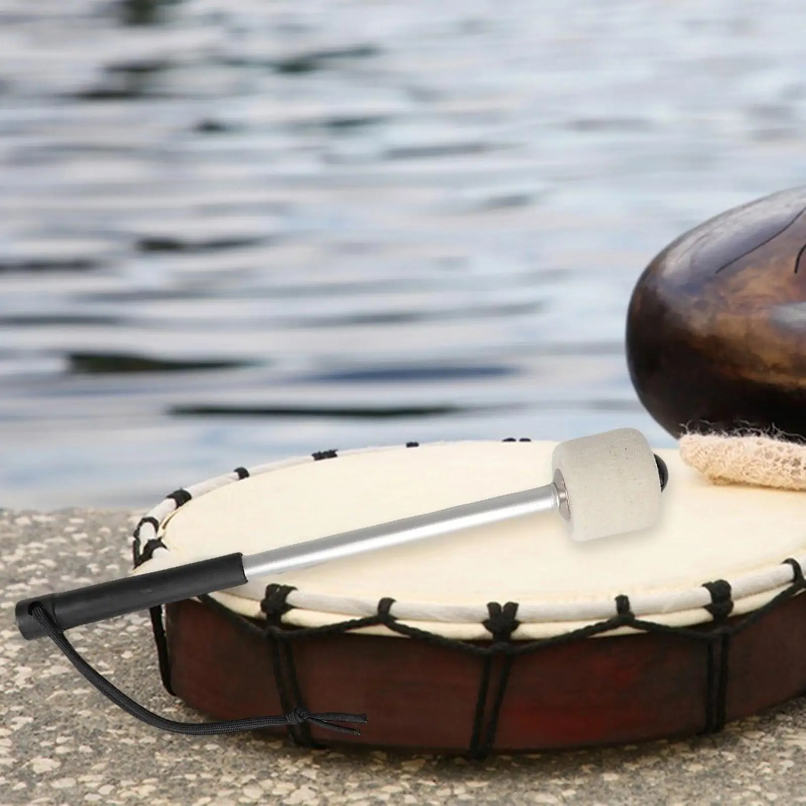 ไม้ตีกลอง ไม้ตีกลอง ชิ้นส่วนเครื่องดนตรี กลองเฟลติ้ง ไม้ตีกลองสำหรับงานปาร์ตี้