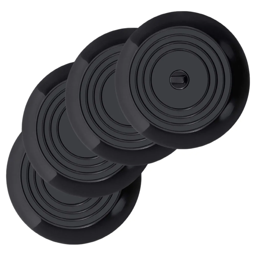

4 pcs Silicone Floor Drain Covers Bathtub Plug Round Drain Stopper Cover for Kitchen Bathroom Shower Floor Tub Use