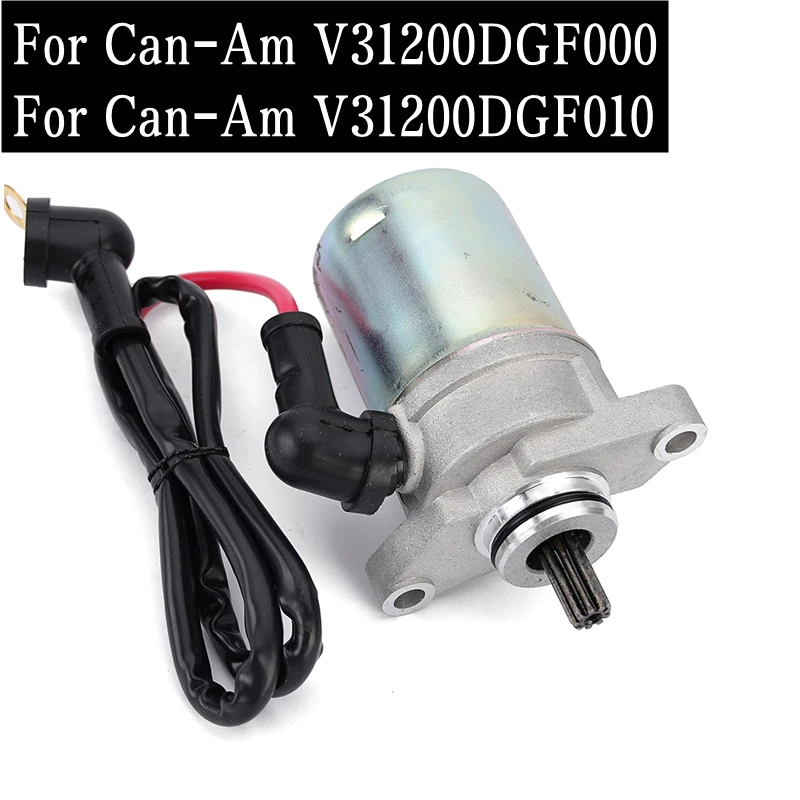 Engine Parts Starting Starter Motor For Can-Am DS70 Mini 4T Jaune DS90 X Mini DS 90 Black V31200DGF000 V31200DGF010