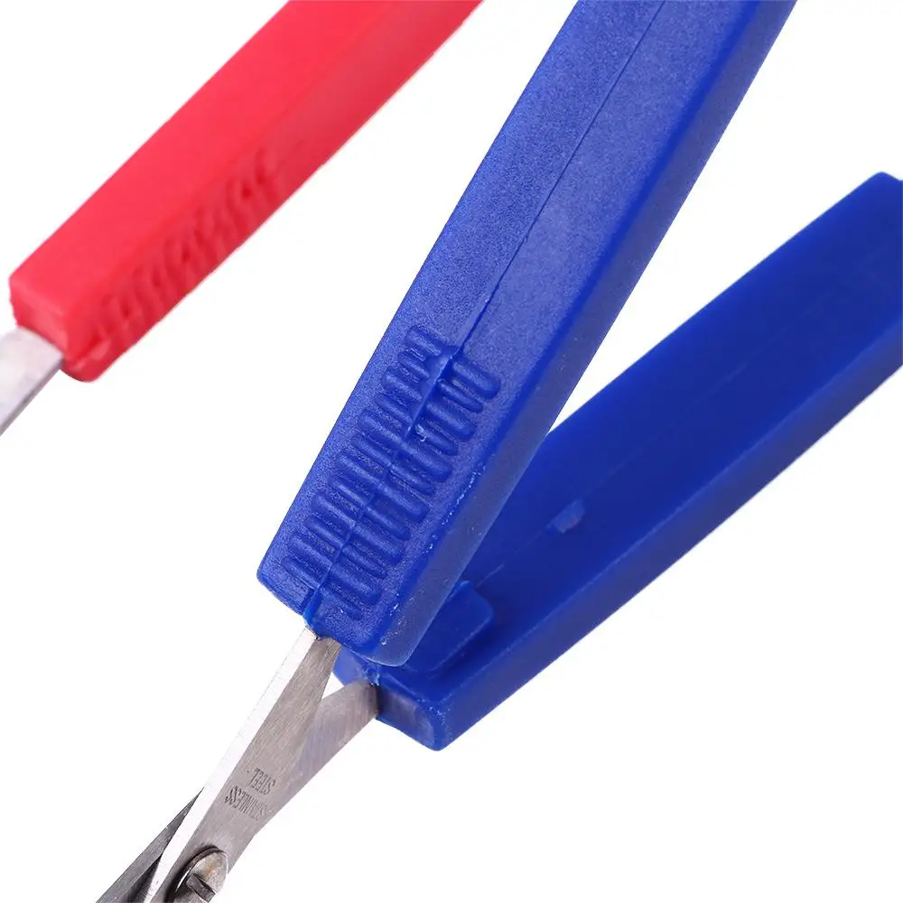 Grip Cutting Paper Office Craft Stationery for Children Adults Adaptive Scissors Cutting Supplies Yarn Cutter Loop Scissors