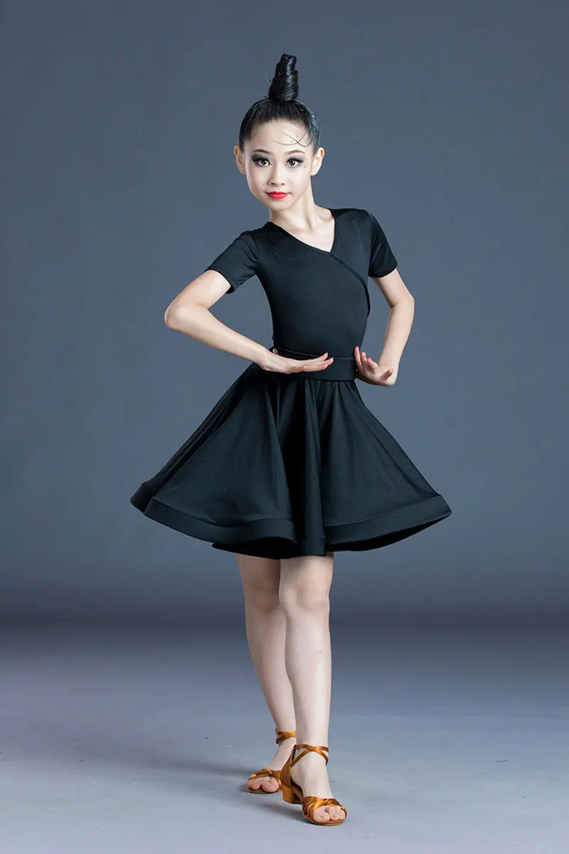 Professionelles lateinamerikanisches Tanzkleid für Mädchen, Kinder, Ballsaal, Salsa, Tanzkleidung, Wettbewerbe für Kinder, lateinamerikanische Bühnenkleidung
