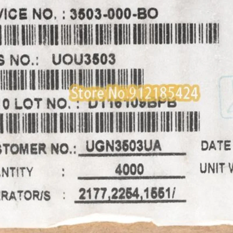 10pcs/lot UGN3503UA Linear Hall element Hall sensor Mark:503 DIP TO-92S new