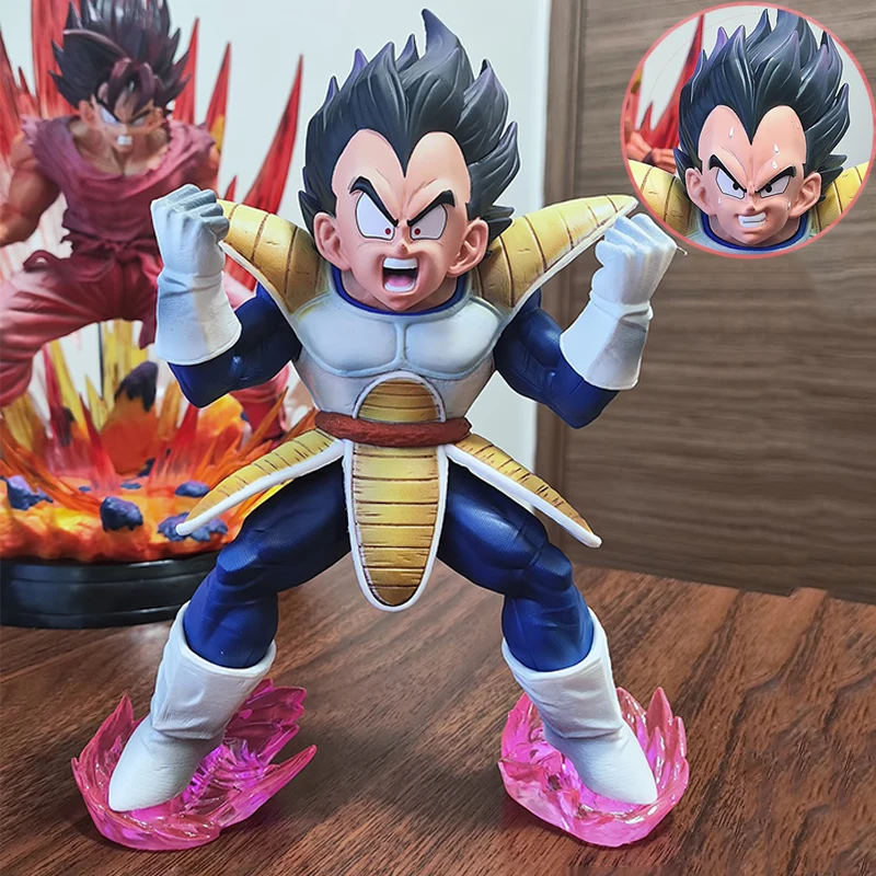 

Anime Dragon Ball Z 22cm Vegeta Figure Bejīta Action Figure Model GK Collectible Ornament Figurines Gifts for Boys and Girl