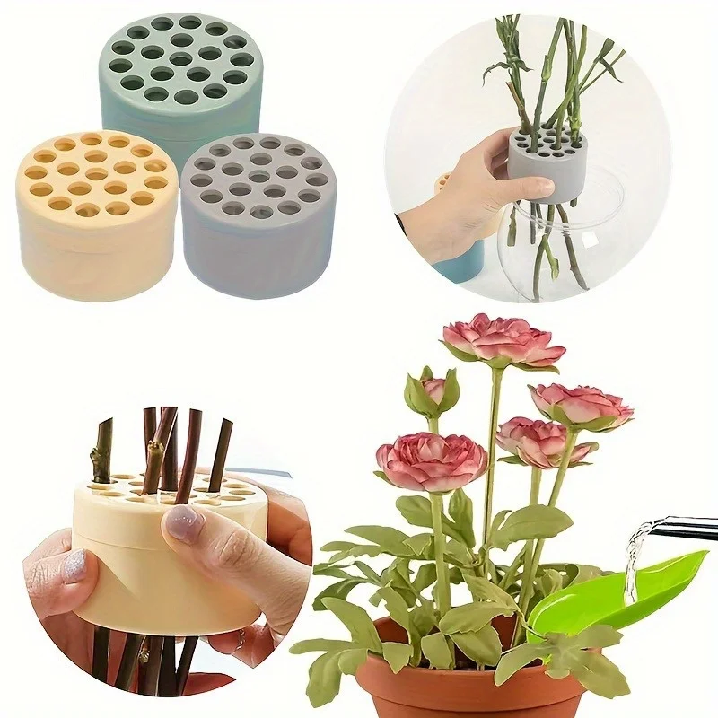 Spiral Stem Holder For Vase Flower Arrangement Spiral Ikebana Stem Holder Spiral Flower Stem Holder Bouquet Floral Arranger 1Pcs