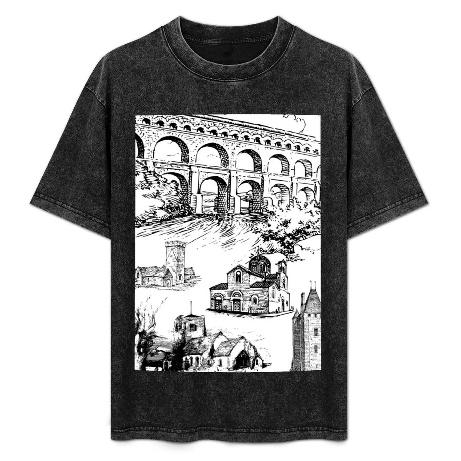 

LOMO T-Shirt man t shirts for men anime tshirt funny t shirts cotton t shirts for man graphic tees T-Shirt