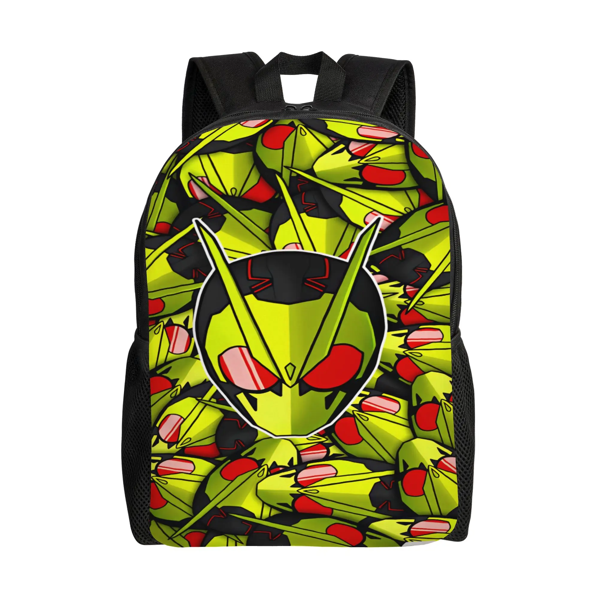 Kamen Riders Backpack  Workout Backpacks Student Streetwear High School Bags Design Breathable Rucksack