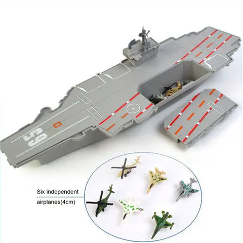 Aircraft Carrier Model Wear-Resistant Naval Vessels Model Boat Ship Models Kit Office Decor for Kids Children