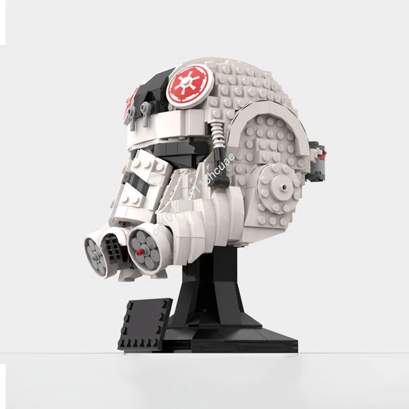 768 قطعة ستار معركة AT-AT سائق خوذة وحدات نموذج Moc اللبنات التراص الطوب الإبداعية لعبة طفل هدية Diy بها بنفسك التعليمية #4