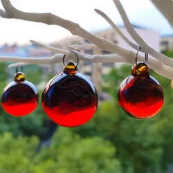Hot Selling 20mm/30mm/40mm Glass Magic Smooth Ball Feng Shui Sphere Rainbow Collector Christmas Tree Hanging Garden Decoration