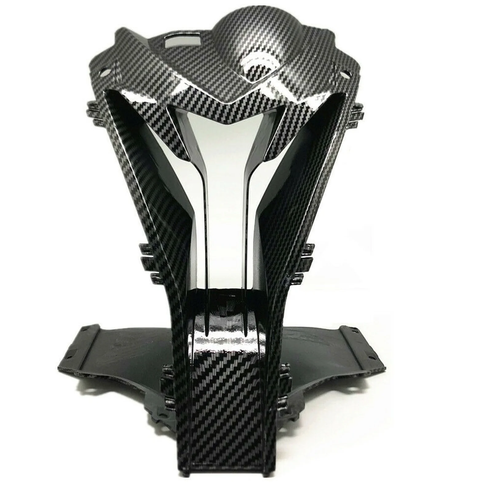 

Carbon Fiber Pattern Upper Center Nose Air Intake Ram Fairing for BMW S1000RR 2015-2019