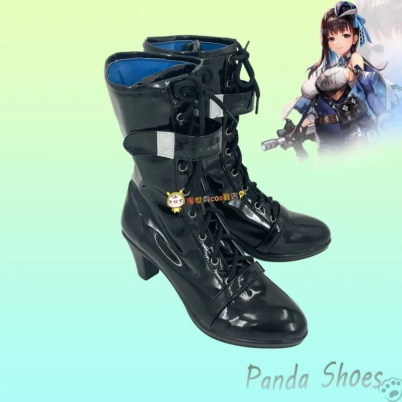 

Marian Cosplay Shoes Anime Game Goddess of Victory NIKKE Cos Boots Comic Cosplay Costume Prop Shoes for Con Halloween Party