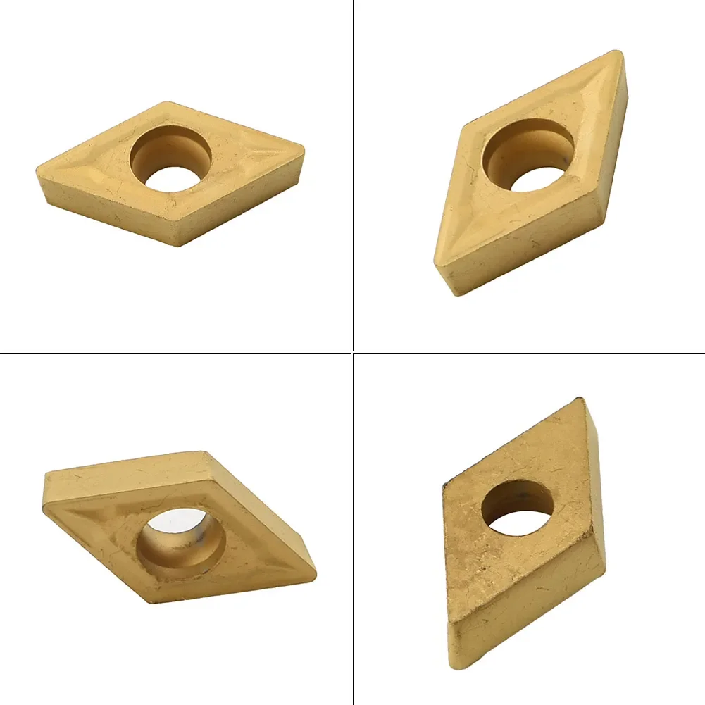 

10pcs Indexable Inserts DCMT070204 US735 DCMT21.51 Carbide Insert Household Working Lathe Cutter Turning Tools