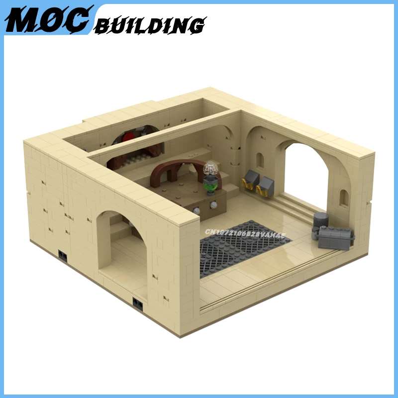 

MOC Building Blocks Space Classic Movie Scene Throne Model DIY Assembly Bricks Castle Series Toys Creative Collection Xmas Gifts