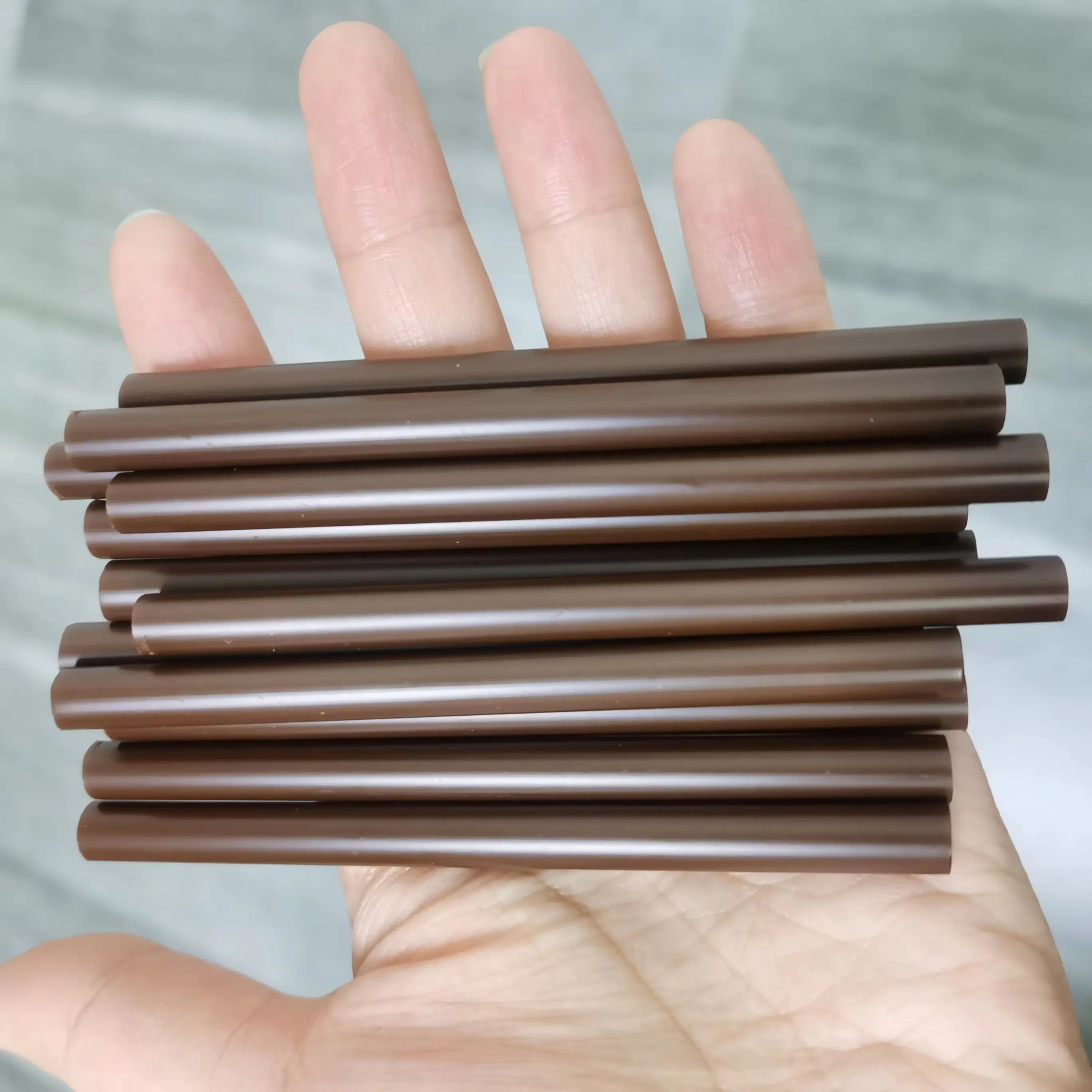 12pcs/box 0.7*10 cm Hot Melt Glue Sticks Keratin Fusion Gun Bond Glue Sticks Soft Keratin for Hair Extensions DIY Tools