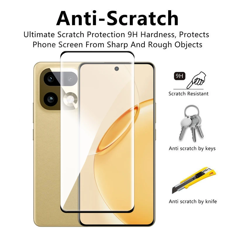 Für Realme 16 Pro Plus Glas Für Realme 16 Pro+ Gehärtetes Glas Vollständige Abdeckung 3D Gebogener Displayschutz Für Realme 16 Pro Plus Folie – Detail 5
