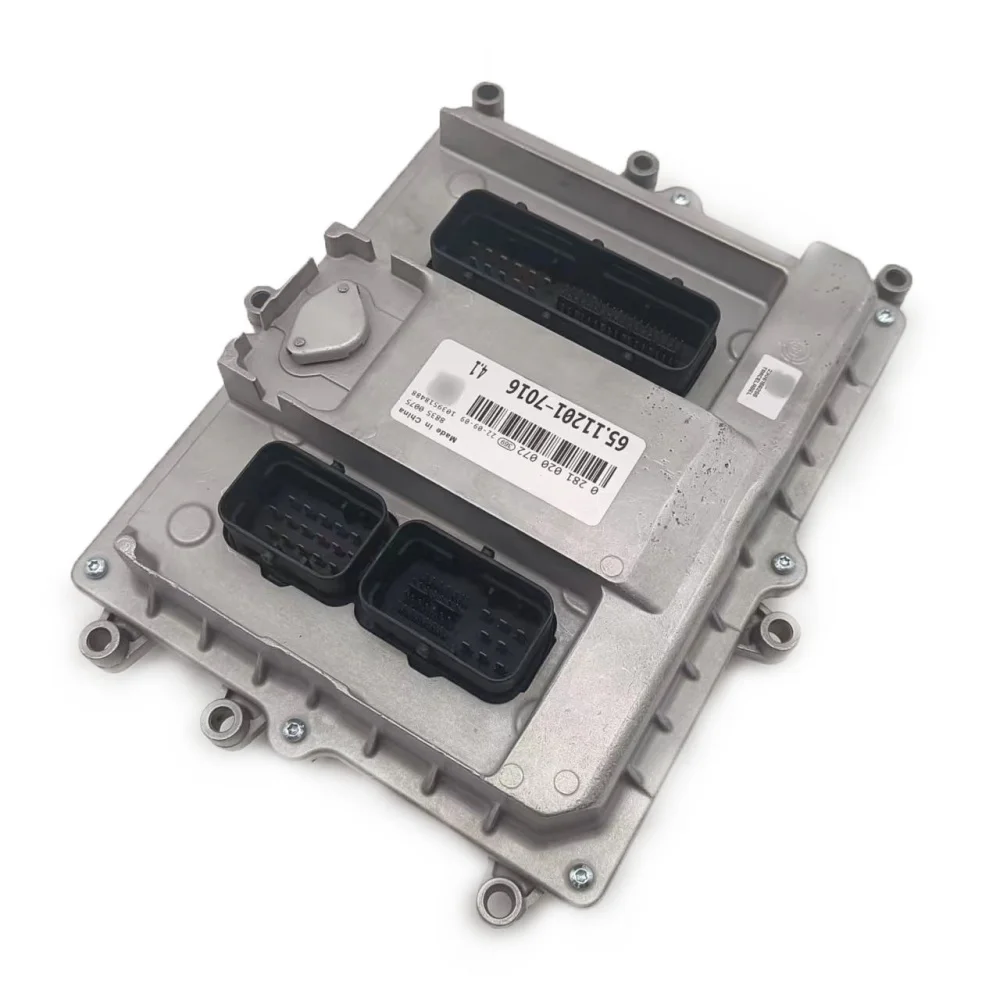 ❁W Truck Engine ECU Heavy Duty ECM 0281020072 65.11201-7016 Construction Equipment Control Unit Board Compatible With Doosan