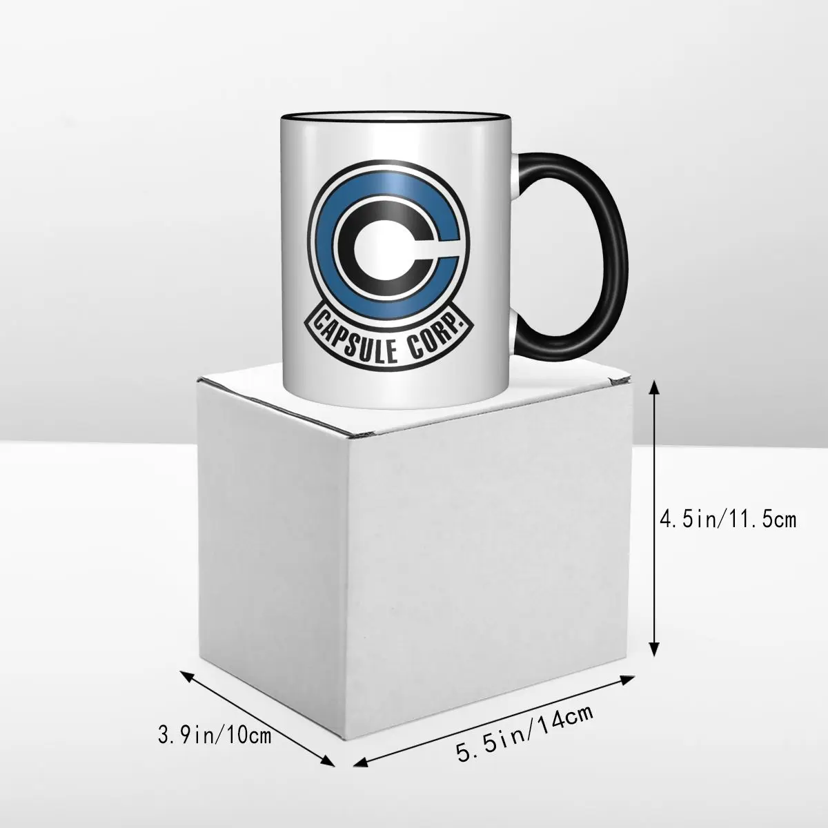 DBZ Capsule Corp Dragon Ball Merch tazas de café divertidos Anime Manga taza regalos