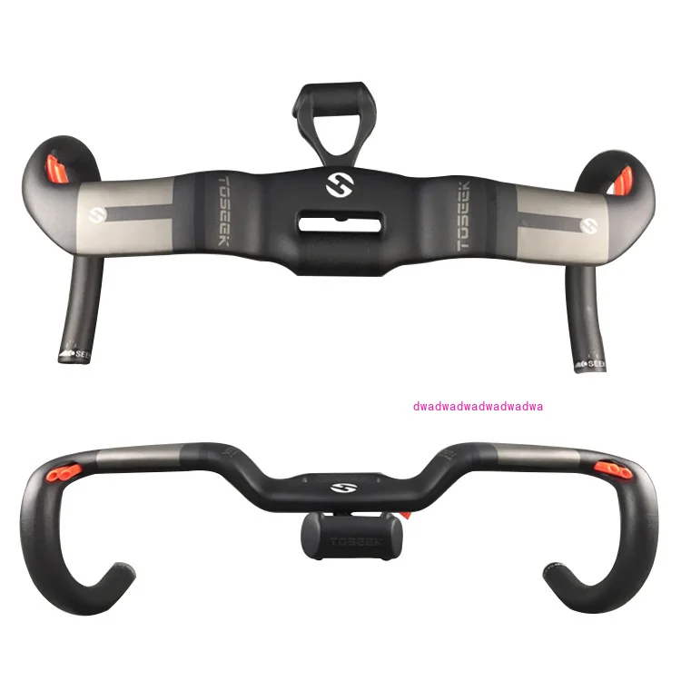 new full carbon fiber road bike handlebar bent bar bicycle handlebar with cable holder31.8*400/420/440mm bike parts